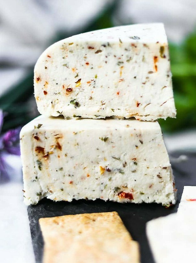 Herbed Vegan Cheese