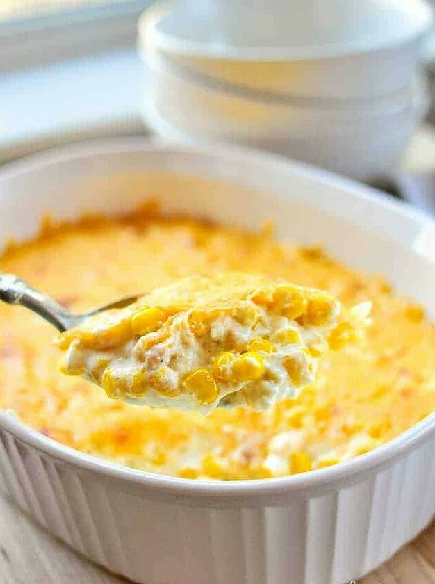 Cream Cheese Corn Casserole