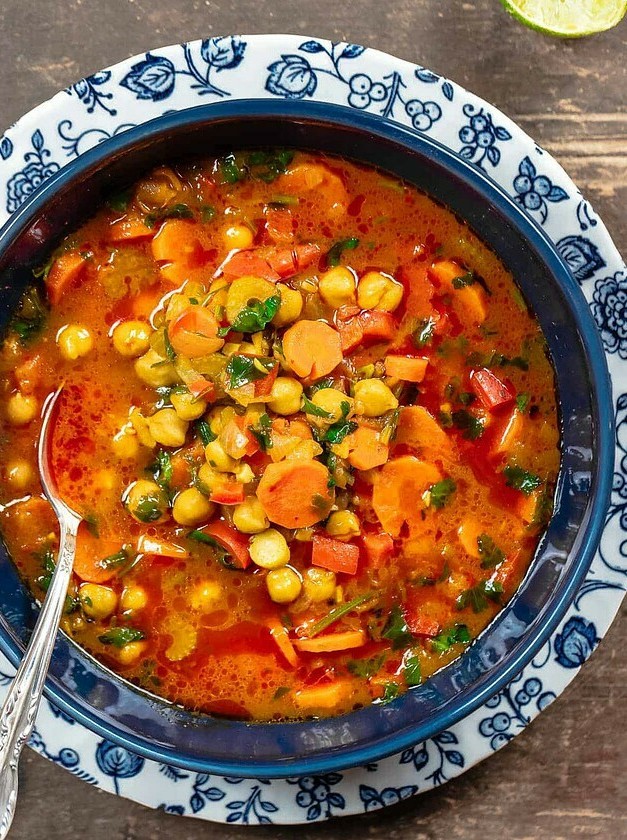 Mediterranean Chickpea Soup