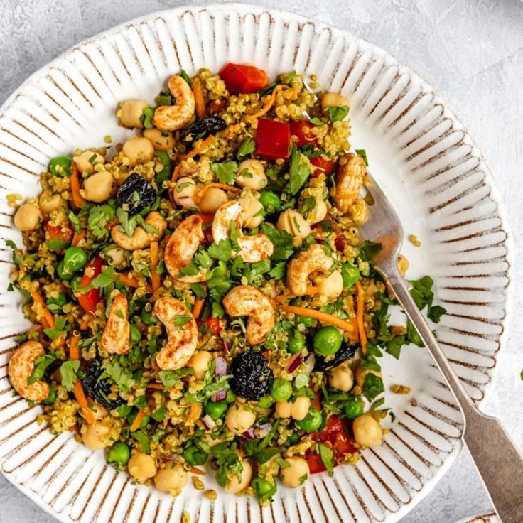 Quinoa Stuffed Acorn Salad