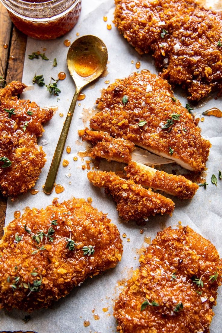 Sticky Chicken Finger Wraps