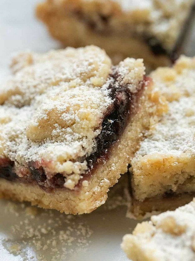 Shortbread Cookie Crumble Bars