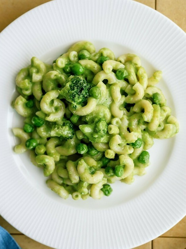 Green Mac and Cheese