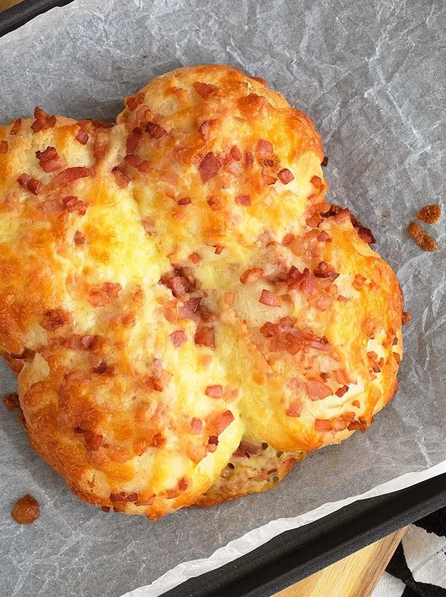 Cheese and Bacon Rolls
