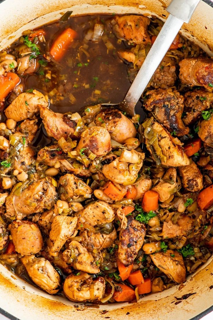Easy Mexican Chicken and Beans