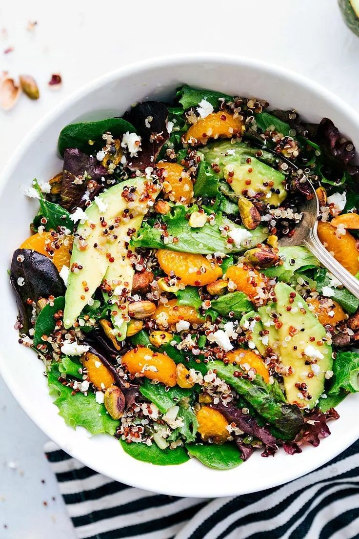 Southwestern Black Bean, Quinoa & Mango Salad