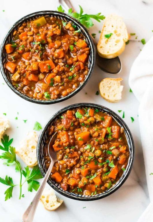 3 qt. Crock Pot Lentil Soup