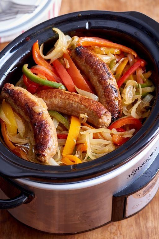 3 qt. Crock Pot Sausage and Peppers