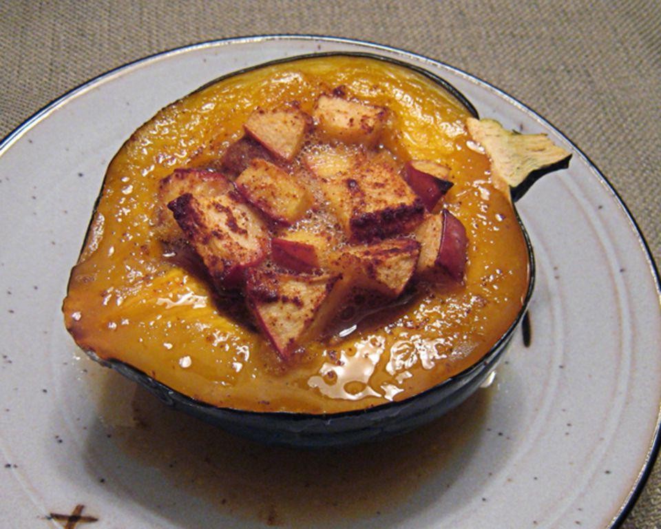 Acorn Squash and Apple Bake