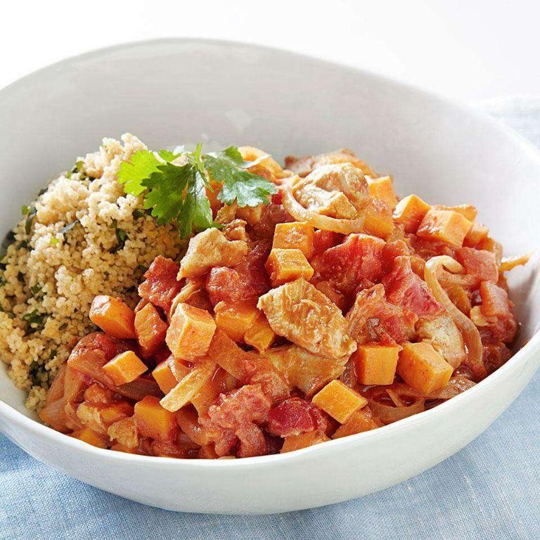 African Chicken and Sweet Potato Stew