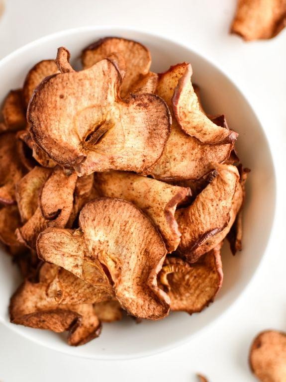 Air Fryer Dehydrator Apple Chips