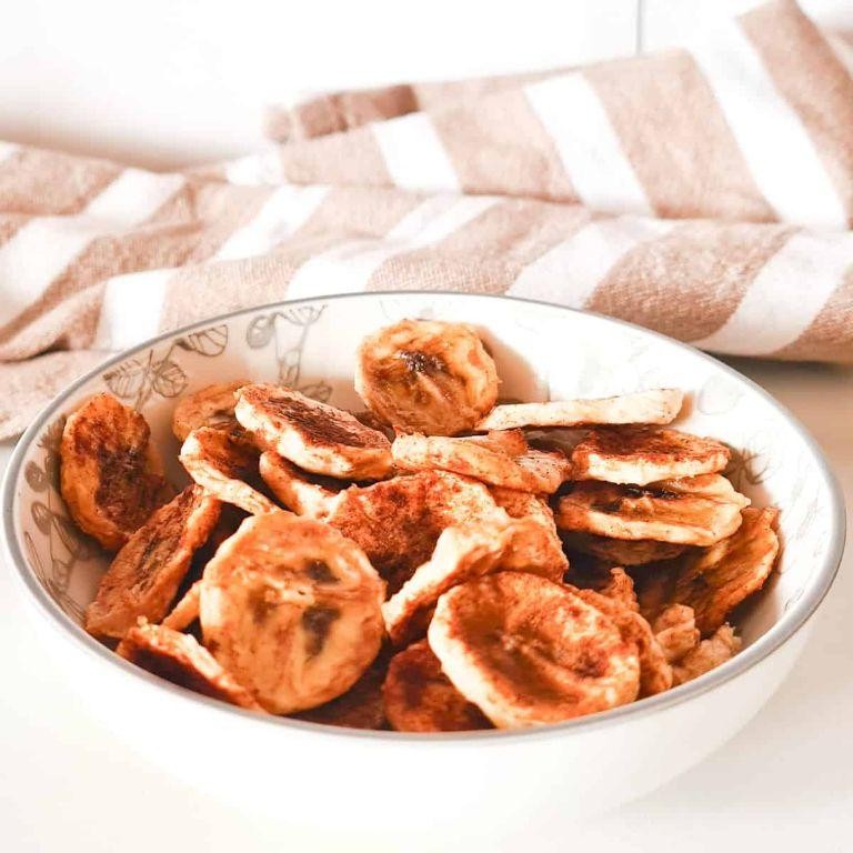 Air Fryer Dehydrator Banana Chips