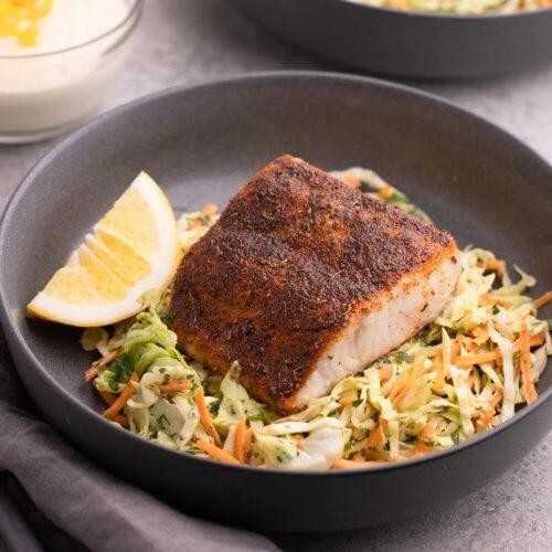 Air Fryer Mahi Mahi and Vegetable Skewers