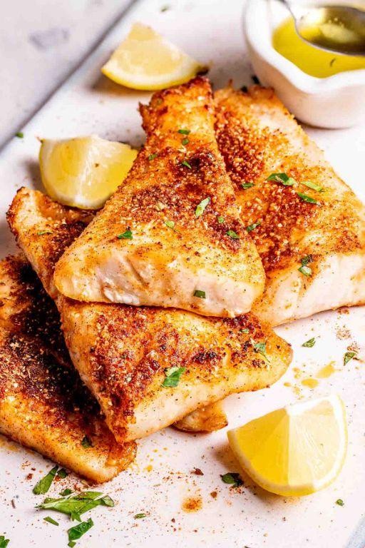 Air Fryer Mahi Mahi with Herb Crust