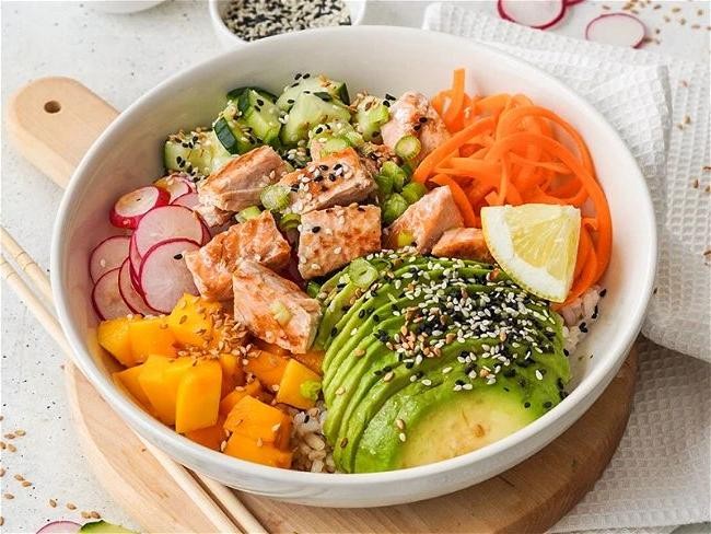 Alaskan Salmon Teriyaki Bowl