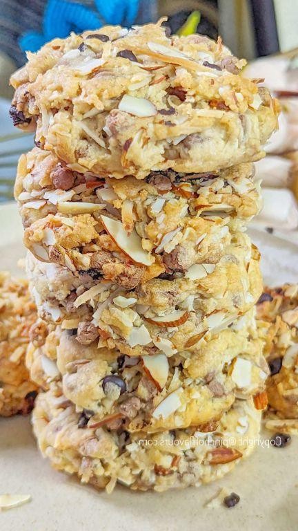 Almond Joy Air Fryer Cookies