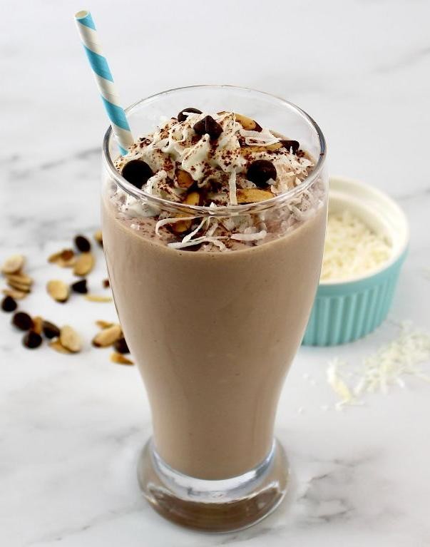 Almond Joy Grimace Shake