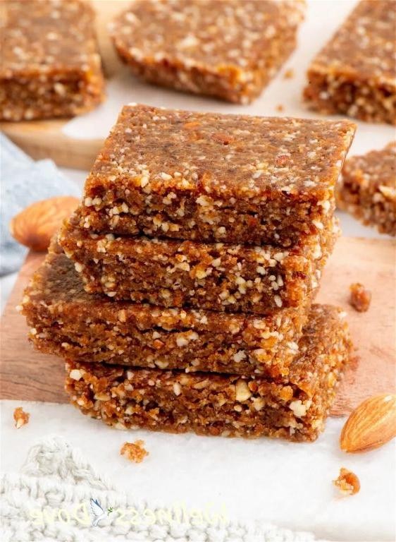 Almond Peanut Butter Energy Bars