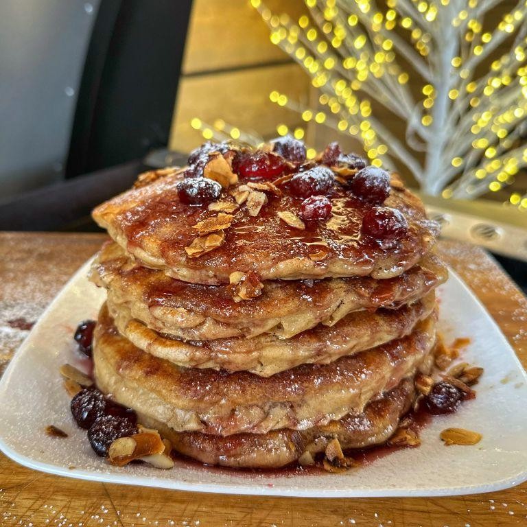 Almond and Cranberry Flapjacks
