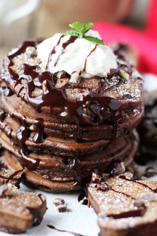 Andes Mint Pancakes