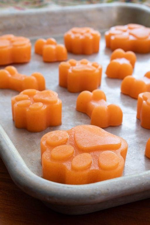 Apple Carrot Pupsicles