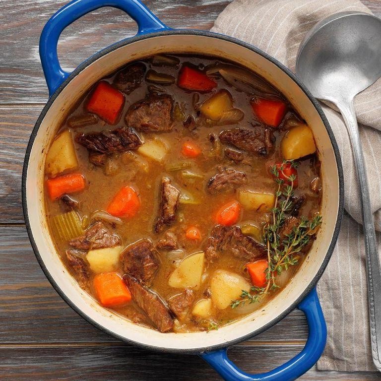 Apple Cider Beef Stew