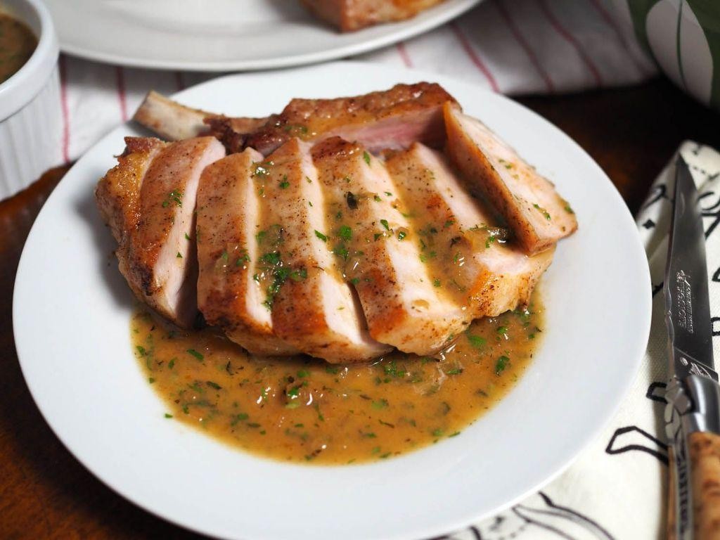 Apple Cider Pork Chops