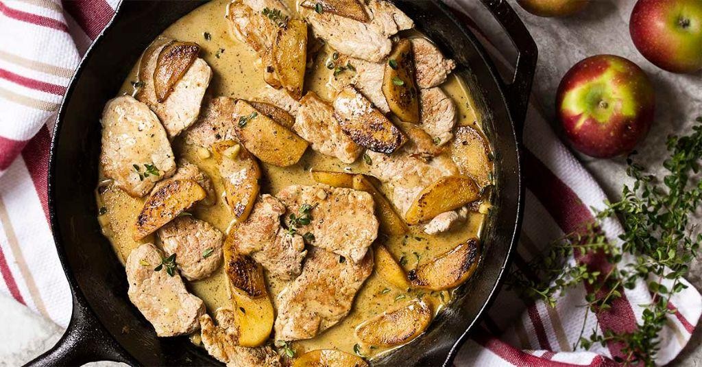 Apple Cider Pork Medallions