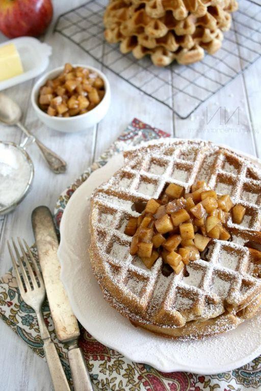 Apple Cinnamon Gluten-Free Waffles