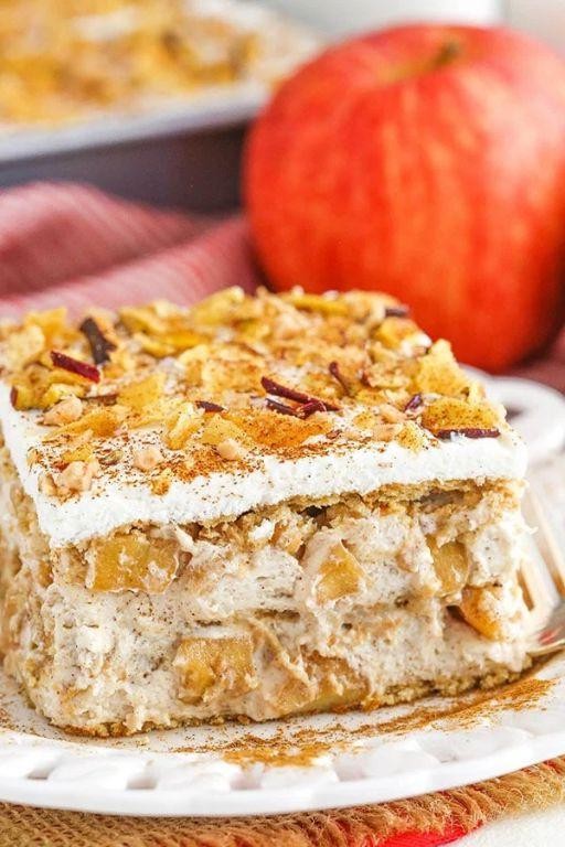 Apple Cinnamon Icebox Cake