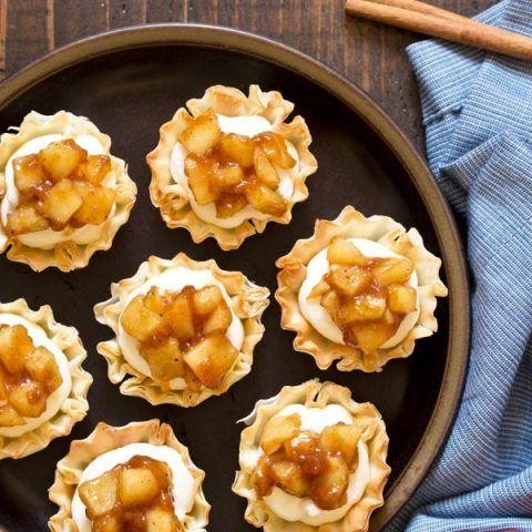 Apple Cinnamon Phyllo Shells