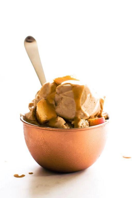 Apple Cinnamon Vegan Ice Cream