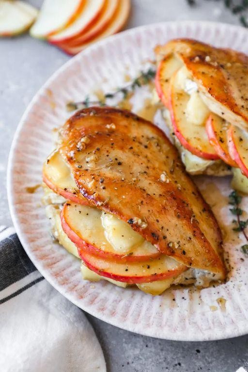Apple and Brie Stuffed Steak