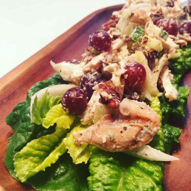 Apple and Walnut Chicken Salad