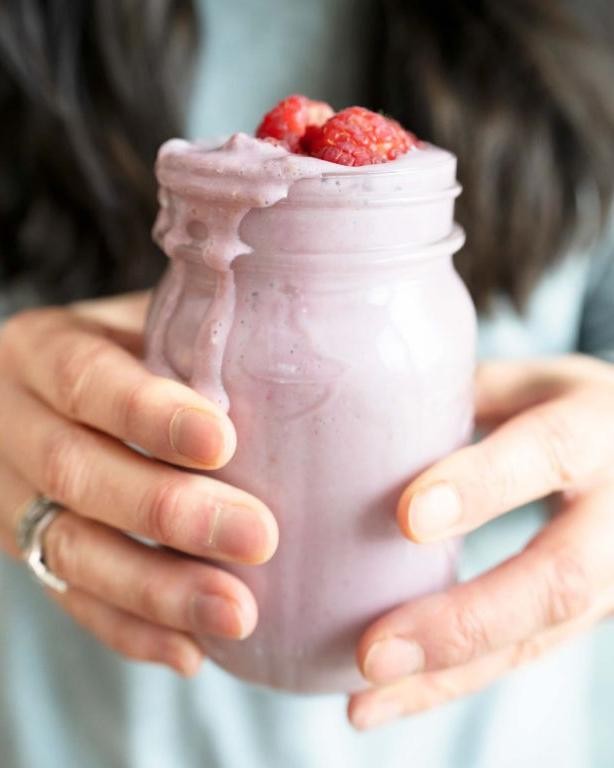 Arbonne Raspberry Cheesecake Smoothie