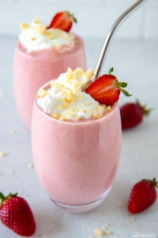Arbonne Strawberry Shortcake Smoothie