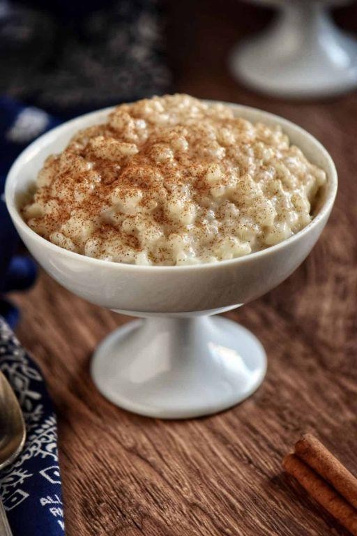 Arborio Rice Pudding with Cinnamon