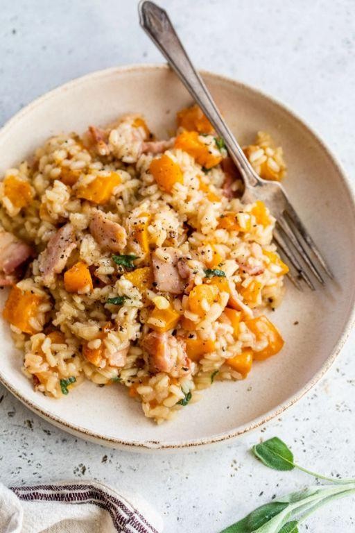 Arborio Rice and Butternut Squash Risotto