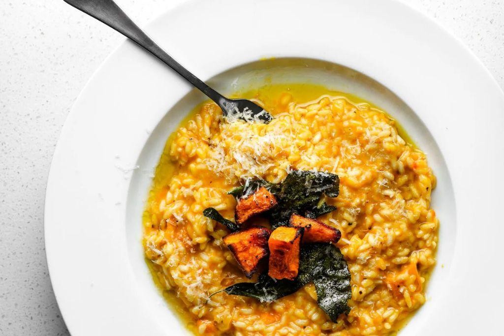 Arborio Rice with Pumpkin and Sage