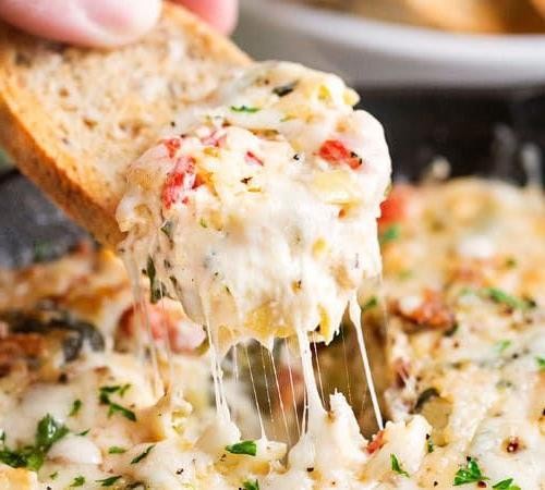 Asiago Cheese and Artichoke Dip