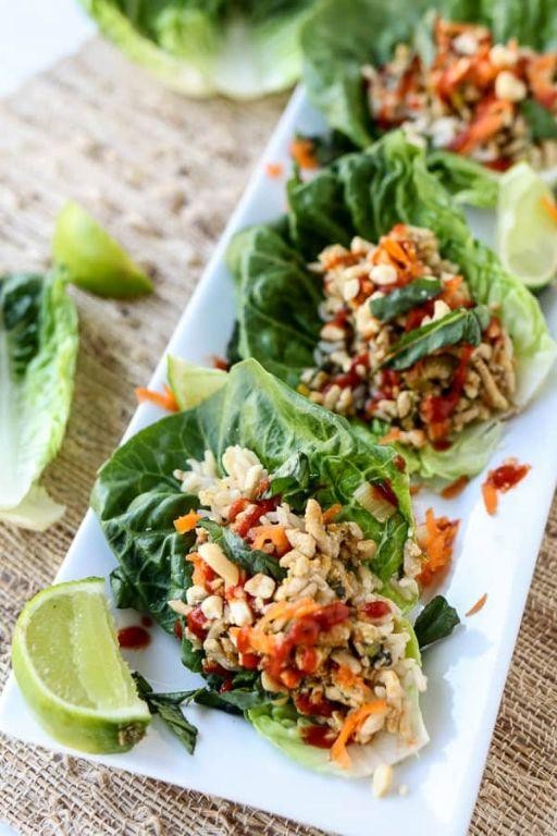 Asian Chicken Lettuce Wraps Instant Pot