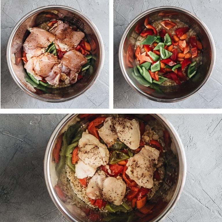 Asian Chicken and Rice Instant Pot