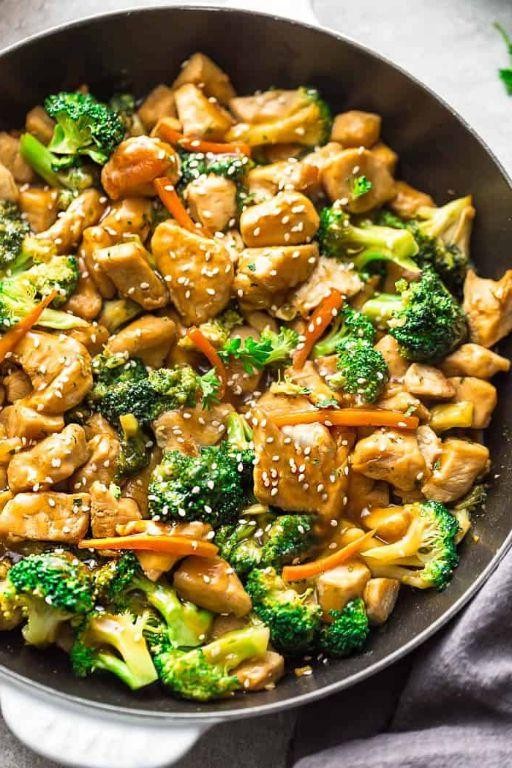 Asian Chicken and Vegetables Instant Pot