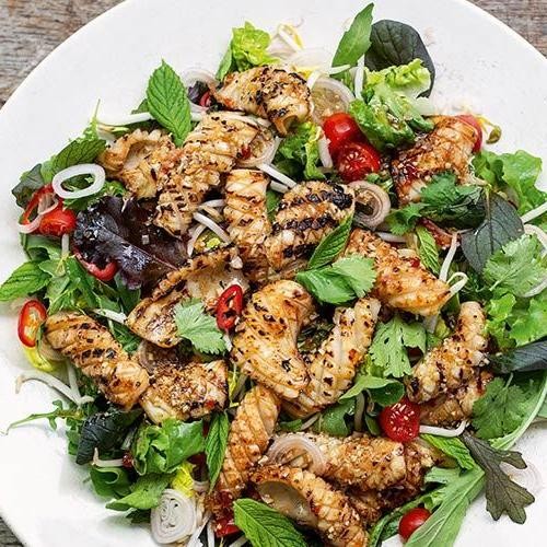 Asian Inspired Squid Salad