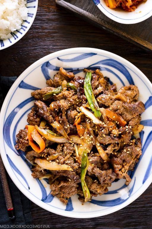 Asian Pear and Beef Bulgogi