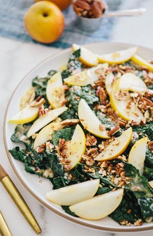 Asian Pear and Kale Salad