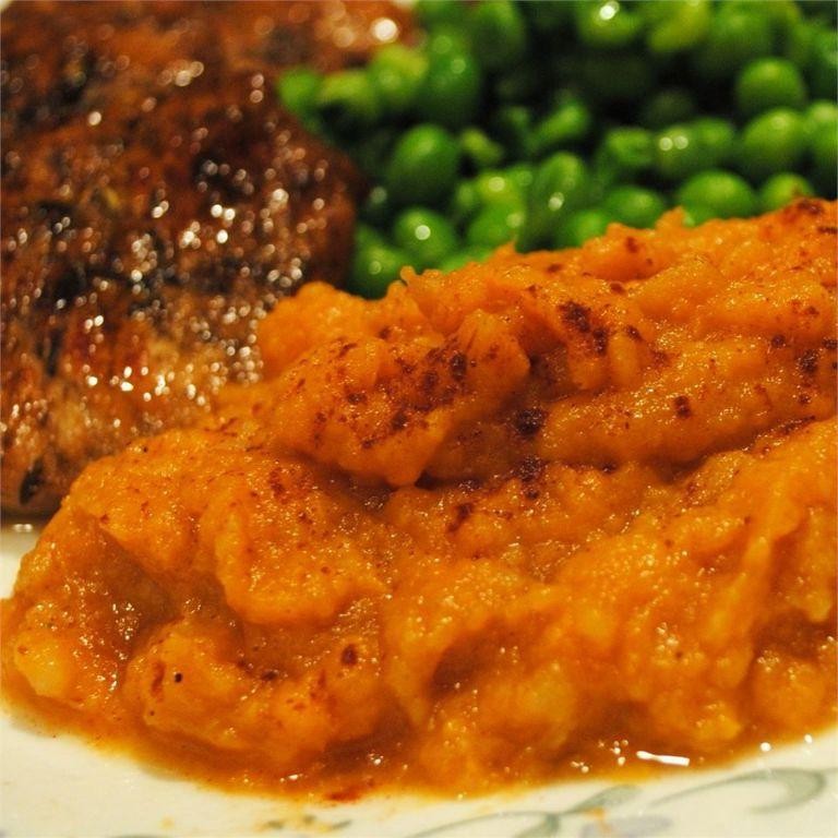 Asian Pear and Sweet Potato Mash