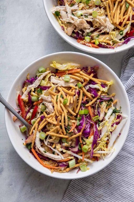 Asian Shaved Chicken Salad