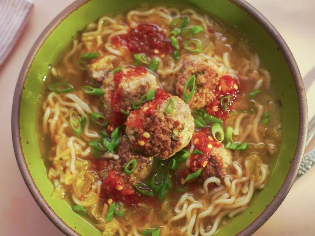 Asian-Inspired Wedding Soup with Ginger