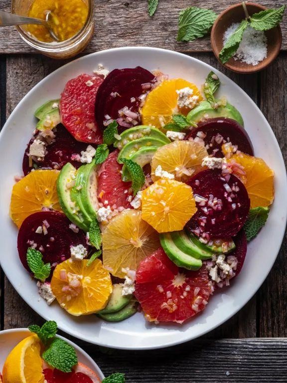 Avocado Beet Salad